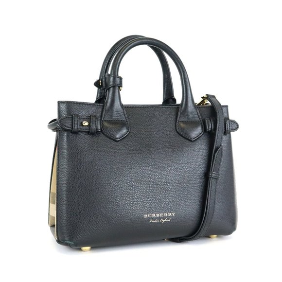 *SOLD* Burberry Banner Tote Small - Picture 3 of 8